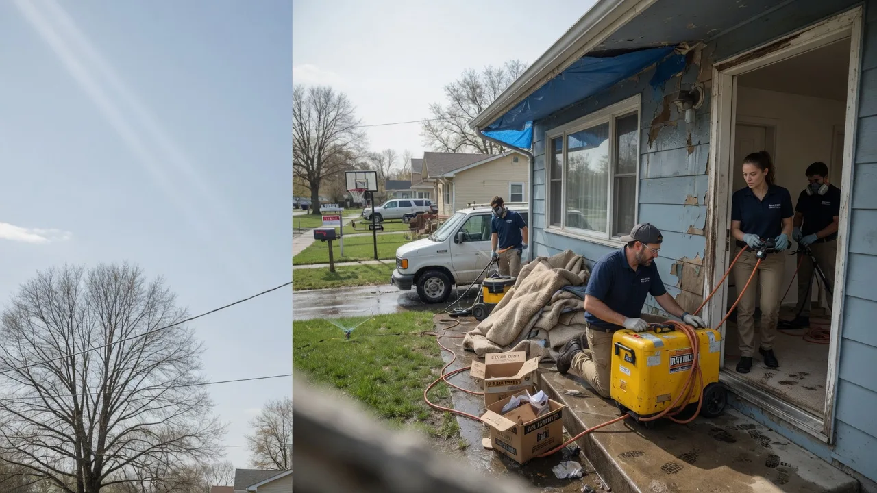 Basement Flood Cleanup in Mortons Gap, KY near me